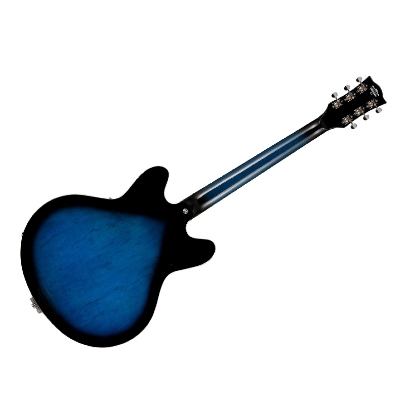 Vox Vox Bobcat V90 Bigsby Semi-Hollow Body Electric Guitar in Black