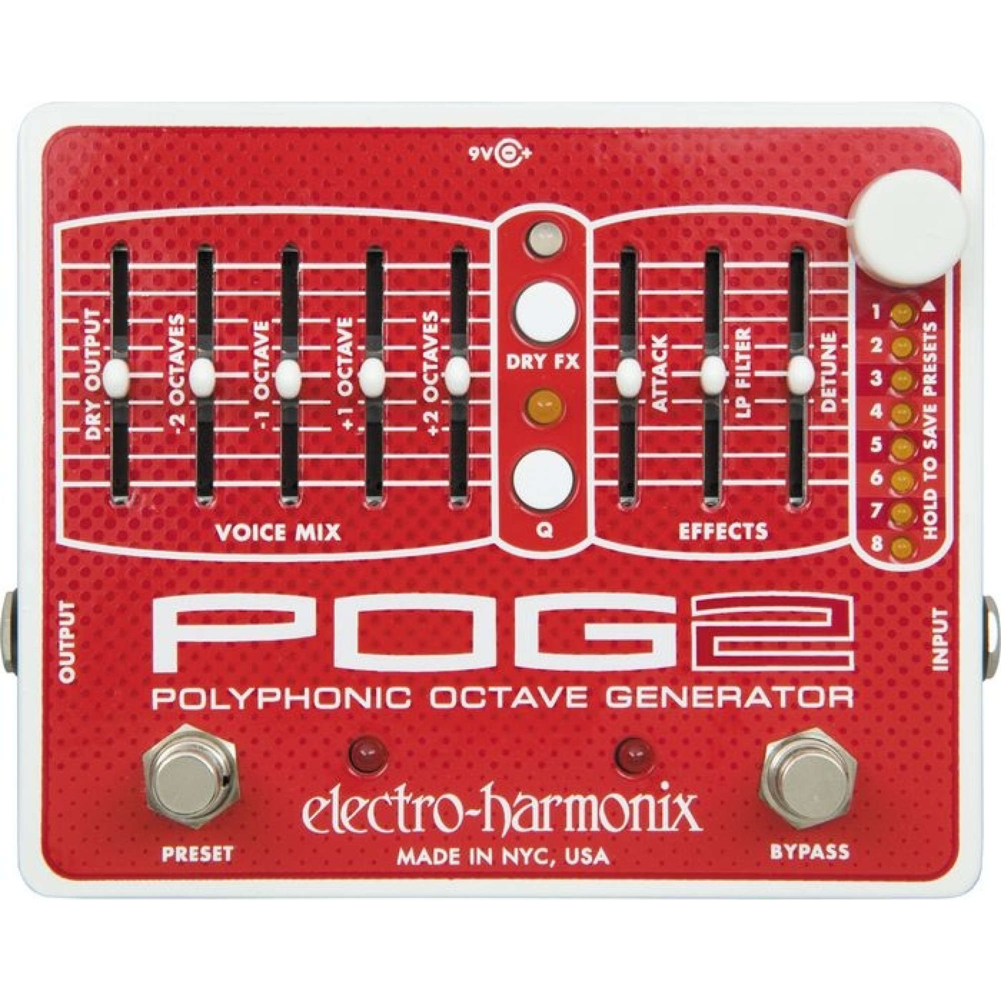 Electro Harmonix Electro Harmonix POG2 Polyphonic Octave Generator | Australia's #1 Music Store