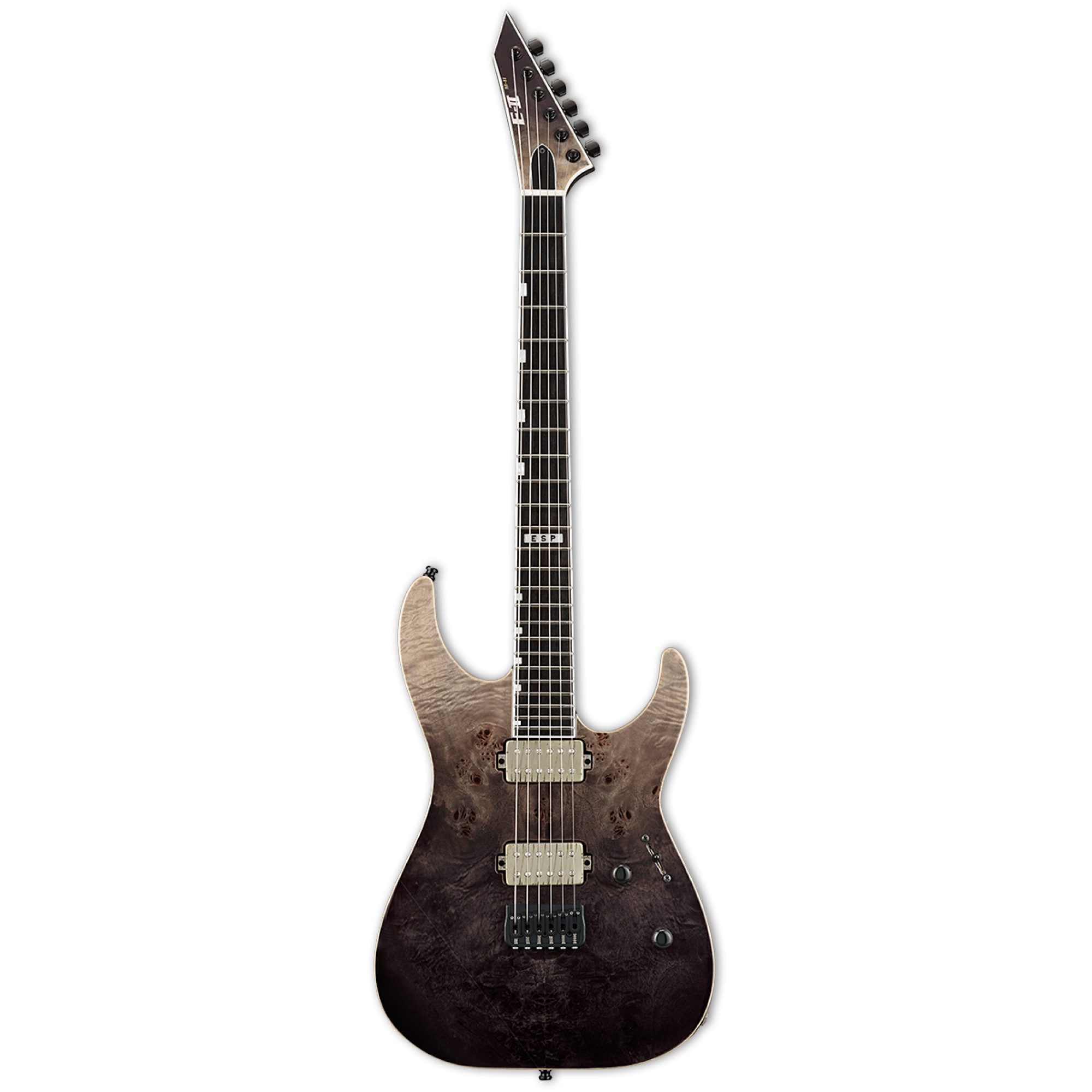 ESP ESP E II M II NT Electric Guitar in Black Natural Fade