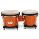 Toca 6" & 6-3/4" Synergy Series Wooden Bongos in Amber
