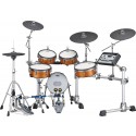 Yamaha DTX10K-X Electric Drum Kit w/ TCS Heads in Real Wood