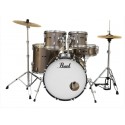 Pearl Roadshow 22" Fusion Plus Drum Kit Package in Bronze Metallic