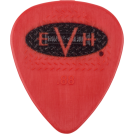 EVH Guitar Picks -  Red/Black .88 mm 6 Count