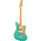 Squier 40th Anniversary Jazzmaster, Vintage Edition, Maple Fingerboard, Gold Anodized Pickguard, Satin Seafoam Green