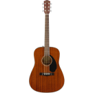 Fender CD-60S Acoustic Guitar - Walnut Fingerboard - All-Mahogany