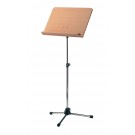 Konig & Meyer - 11819 Orchestra Music Stand  - Chrome Stand, Beech Wooden Desk
