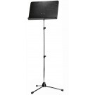 Konig & Meyer - 11842 Orchestra Music Stand  - Chrome Stand, Black Wooden Desk