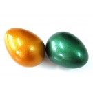 CPK Egg Shakers in Assorted Metallic Colours Each