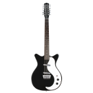 Danelectro '59 12 String Guitar - Black (Vintage 12 But No F-Hole)