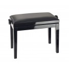 Konig & Meyer - 13990 Piano Bench - Bench Black Glossy Finish, Seat Black Imitation Leather