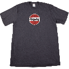 Bigsby Round Logo T-Shirt, Gray, M