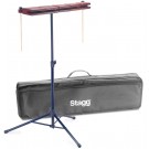 Stagg 5 Piece Temple Block Set with Stand and Bag