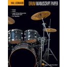 Hal Leonard Drum Manuscript Paper -  Various Authors   ()  - Hal Leonard.  Book
