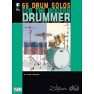 66 Drum Solos for the Modern Drummer -  Tom Hapke   (Drums)  - Cherry Lane Music. Softcover/CD Book