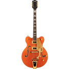 Gretsch G5422TG Electromatic Classic Hollow Body Double-Cut with Bigsby and Gold Hardware, Laurel Fingerboard, Orange Stain
