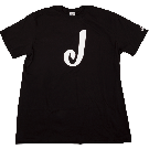 Jackson J Logo T-Shirt, Black, L