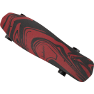 Jackson Swirl Skateboard, Red and Black