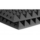 Auralex 2" SF Pyramid 2' x 4' Panels - Charcoal x 12