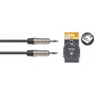 Stagg NAC2MPSR N Series Audio Cable, Mini Jack/Mini Jack (M/M), Stereo, 2 M (6')