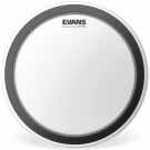 Evans 20" White Coated EMAD Bass Drum Head