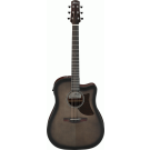 Ibanez AAD50CE Transparent Charcoal Burst Low Gloss Advanced Acoustic Guitar
