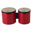 Remo 6" & 7"  Pre-Tuned Bongo Drums in Red
