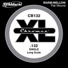 D'Addario CB032 Chromes Bass Guitar Single String .132