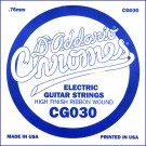 D'Addario CG030 Flat Wound Electric Guitar Single String .030
