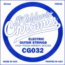 D'Addario CG032 Flat Wound Electric Guitar Single String .032