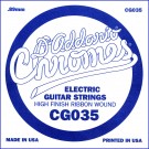 D'Addario CG035 Flat Wound Electric Guitar Single String .035