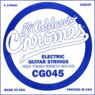D'Addario CG045 Flat Wound Electric Guitar Single String .045