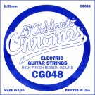 D'Addario CG048 Flat Wound Electric Guitar Single String .048