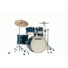 TAMA CL52KRSP  Superstar Classic 5-Piece Shell Pack With 22" Bass Drum - GLOSS SAPPHIRE LACEBARK PINE