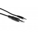 Hosa - CMP-105 - Mono Interconnect, 1/4 in TS to 3.5 mm TRS, 5 ft