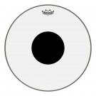 Remo 18" Clear CS Controlled Sound Black Dot Tom Drumhead