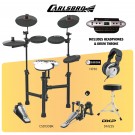 Carlsbro  CSD130PACK  5 Piece Electronic Drum Kit Pack. 