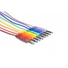 Hosa - CSS-830 - Balanced Patch Cables, 1/4 in TRS to Same, 1 ft