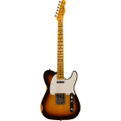Fender Custom Shop 59 Tele Custom Relic, Maple Neck, Wide-Fade Chocolate 3-Color Sunburst