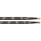 Vater 5B Black Optic Colour Wrap Wood Tip Drum Sticks