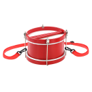 Mano Percussion 8"  Junior Marching Drum in Red