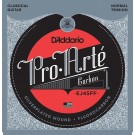 D'Addario EJ45FF ProArte Carbon Classical Guitar Strings Dynacore Basses Normal Tension