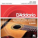 D'Addario EJ84M Gypsy Jazz Acoustic Guitar Strings Loop End Medium 11-45