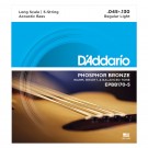 D'Addario EPBB170-5 Phosphor Bronze 5-String Acoustic Bass Strings Long Scale 45-130