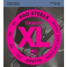 D'Addario EPS170 ProSteels Bass Guitar Strings Light 45-100 Long Scale