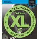 D'Addario ESXL165 Nickel Wound Bass Guitar Strings Medium 50-105 Double Ball End Long Scale