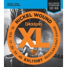 D'Addario EXL110BT Nickel Wound Electric Guitar Strings Balanced Tension Regular Light 10-46