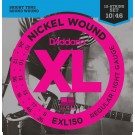 D'Addario EXL150 Nickel Wound Electric Guitar Strings 12-String Regular Light 10-46