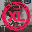 D'Addario EXL157 Nickel Wound Electric Guitar Strings Baritone Medium 13-62