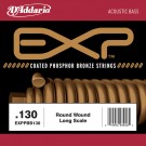 D'Addario EXPXB130SL EXP Coated Nickel Round Wound Bass Guitar Single String .130