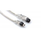 Hosa - FIW-94-115 - FireWire 800 Cable, 4-pin to 9-pin, 15 ft